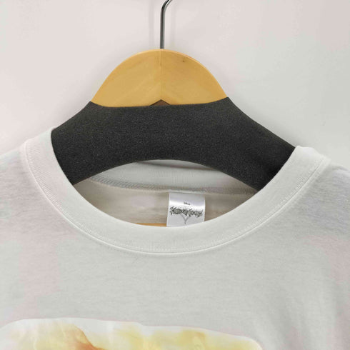 キャラクタープリントクルーネックTシャツ メンズ  L